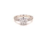 Load image into Gallery viewer, Irina Ring in 18k white gold with diamonds
