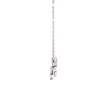 Load image into Gallery viewer, Helena Necklace in 18k white gold with diamonds
