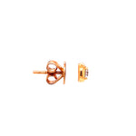 Load image into Gallery viewer, Isabella Studs in 18k rose gold with diamonds
