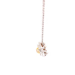 Load image into Gallery viewer, Sophie Yellow Diamond Pendant in 18k white gold with round brilliant diamonds
