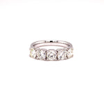 Load image into Gallery viewer, Katherine Ring in 18k white gold with diamonds
