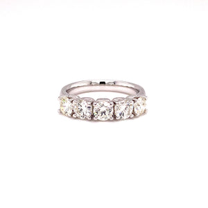 Katherine Ring in 18k white gold with diamonds