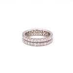 Load image into Gallery viewer, Vanessa Band Ring with diamonds
