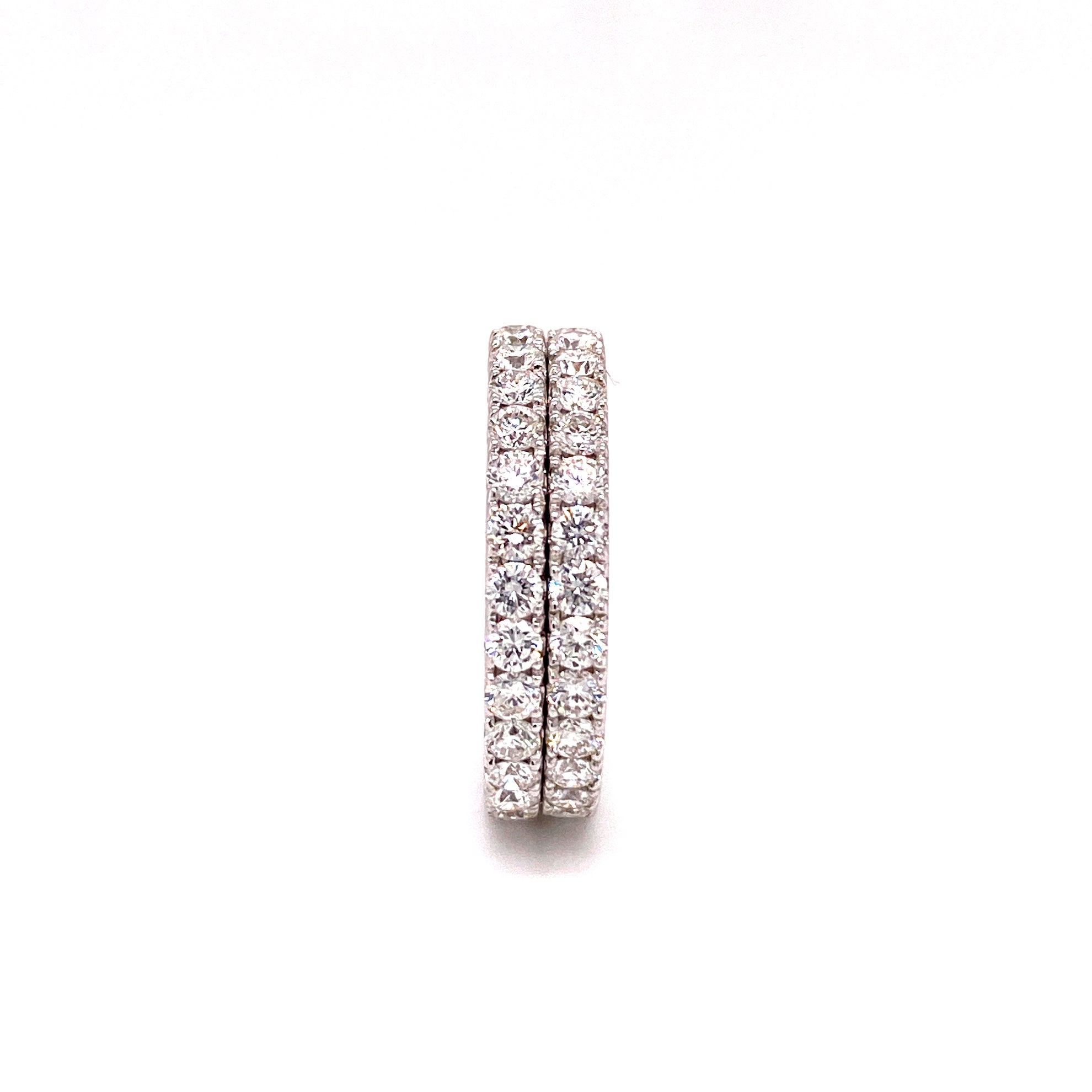 Vanessa Band Ring with diamonds