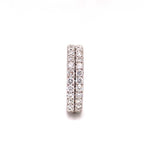 Load image into Gallery viewer, Vanessa Band Ring with diamonds
