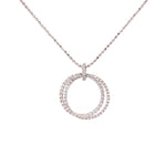 Load image into Gallery viewer, Skye Pendant in 18k white gold with diamonds
