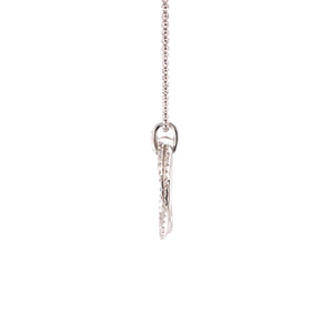 Skye Pendant in 18k white gold with diamonds