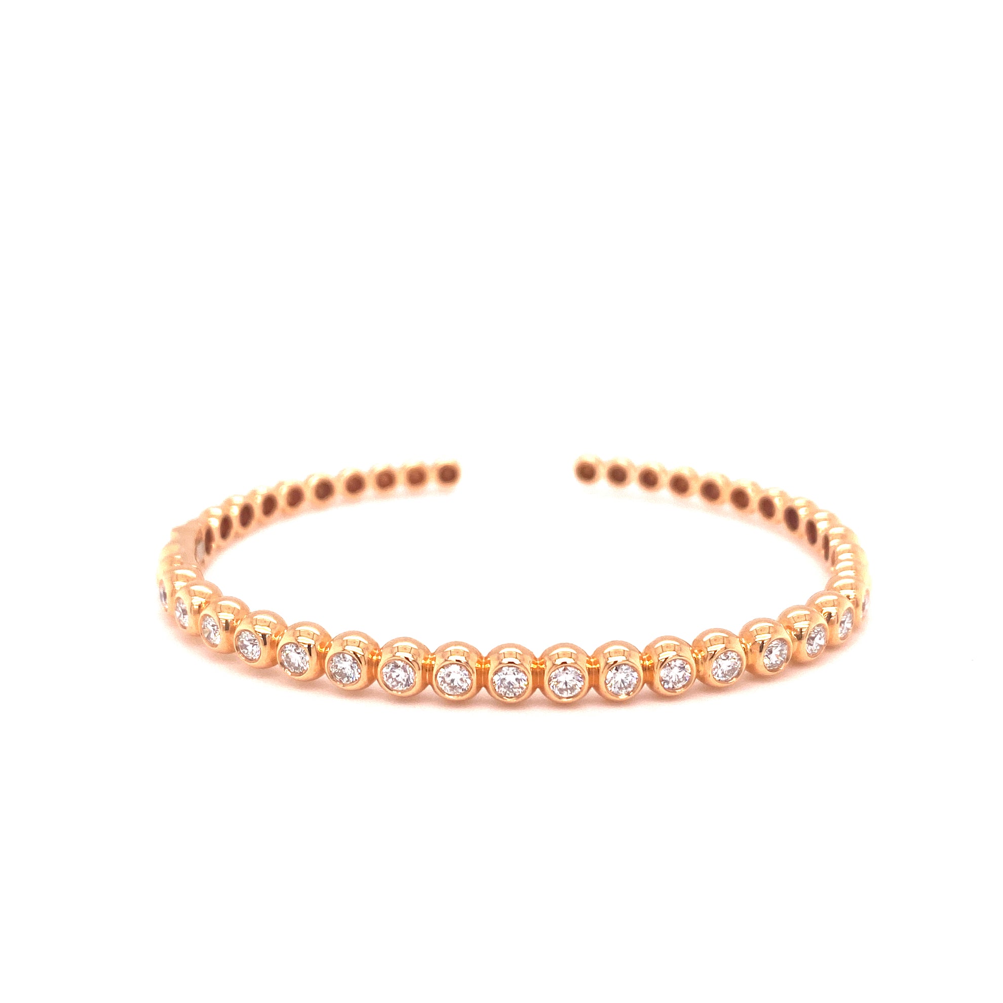 Dorothea Bangle with Diamonds