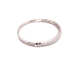 Load image into Gallery viewer, Eve Bangle in 18k white gold with diamonds
