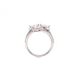 Load image into Gallery viewer, Scarlett Ring in 18k white gold with diamonds
