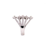 Load image into Gallery viewer, Scarlett Ring in 18k white gold with diamonds
