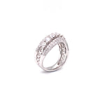 Load image into Gallery viewer, Ysabel Ring in 18k white gold with diamonds
