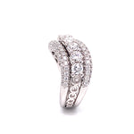 Load image into Gallery viewer, Ysabel Ring in 18k white gold with diamonds
