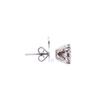 Load image into Gallery viewer, Amelia Studs Earrings in 18k white gold with diamonds
