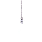 Load image into Gallery viewer, Gabrielle Necklace in 18k white gold with diamonds
