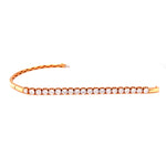 Load image into Gallery viewer, Carol Bangle in 18k rose gold with diamonds
