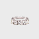 Load and play video in Gallery viewer, Katherine Ring in 18k white gold with diamonds
